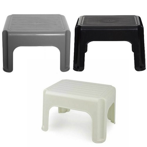 Whitefurze polypropylene stool - polypropylene,