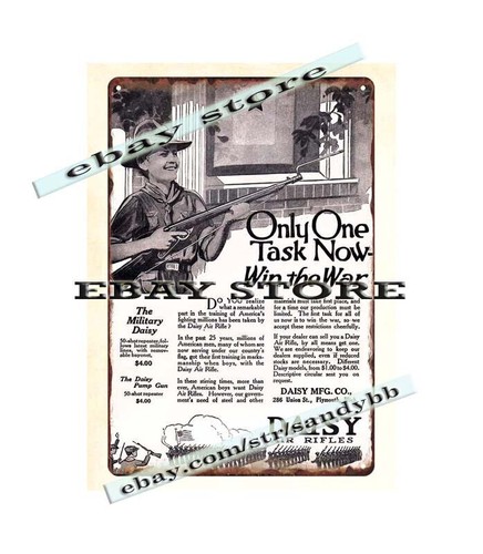 1918 airgun air - 1918, tin