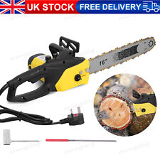 16" Electric Chainsaw Wood