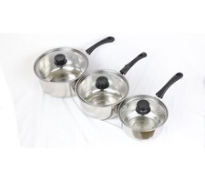 3-Piece Stainless Steel
