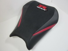 S197 SuzukiGSXR1000 2017-present Mk2 vinyl seat cover Blk Carbon/Rd/Carbon-FRONT