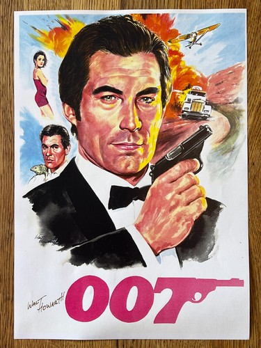 Signed walt howarth print - signed,
