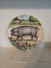 Royal Doulton 1997 Pigs In Bloom ' 'Bramble' Collectors Plate