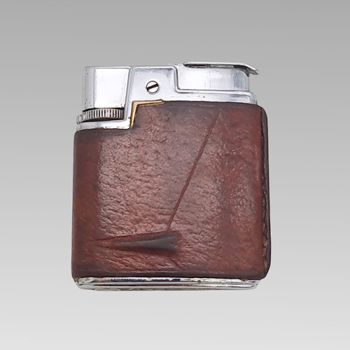 Vintage ronson leather petrol - vintage,