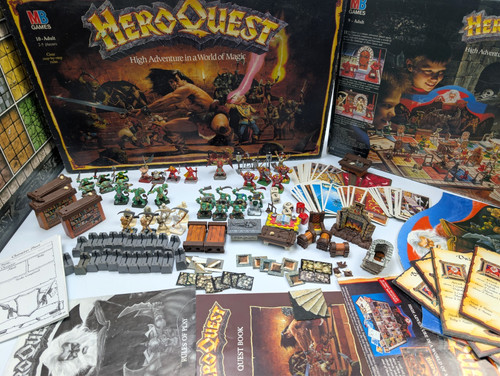 Original heroquest board game - original,