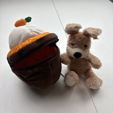 Steiff Mr Cupcake Rabbit Bunny In Cupcake Beige EAN 080234 Soft Plush Toy