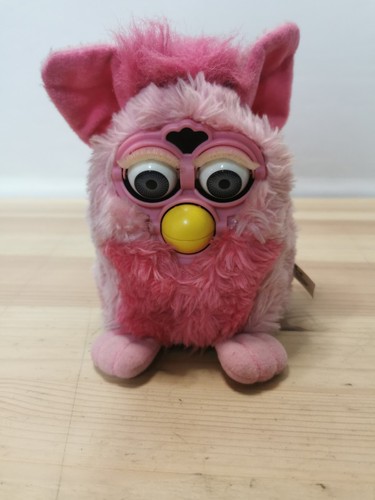 Vintage 1999 furby pink - furby,