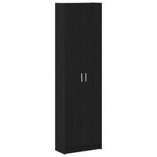 Wardrobe with Shelf with Storage with Door Engineered Wood Clothing  vidaXL