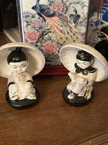 Vintage asian figures - vintage,