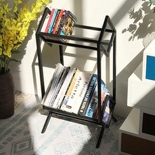 Metal Vinyl Record Stand Holds