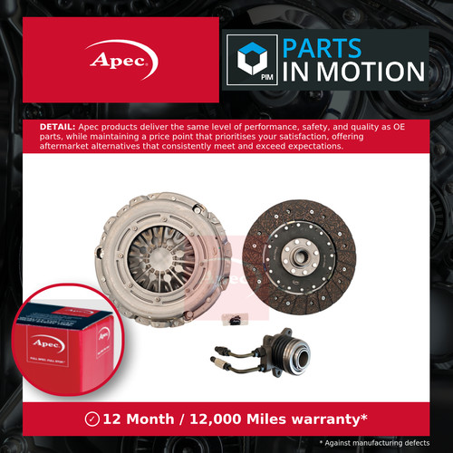 Clutch kit 3pc - kit,