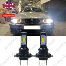 FOR BMW 5 Series Upgrade H7 LED Headlight Replace HID Bulbs Conversion Kit 6000K