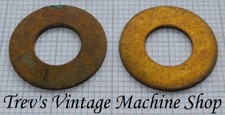 5/8 solid brass imperial washers - 1 3/8in OD, 0.072in thick - Qty 2-10