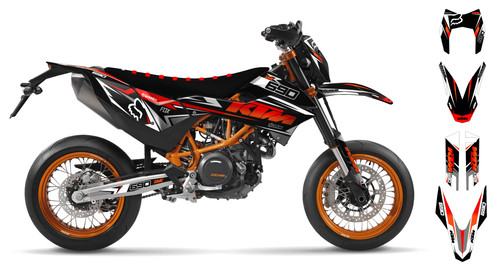 Ktm graphics smc - ktm, decals