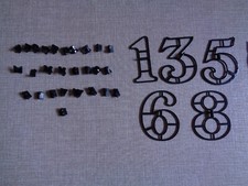 PATCHWORK CAKE CUTTERS FOR SUGARCRAFT NUMBERS 1,3,5,6(9)8XL ALPHABET DECORATION