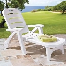 Outdoor Sun Lounger Reclining