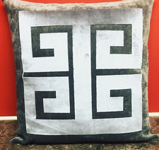 2 BIG Greek Keys Border Grey