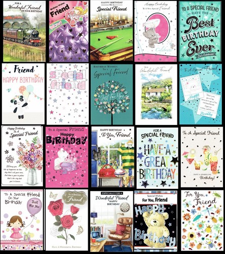Friend quality birthday card - quality,