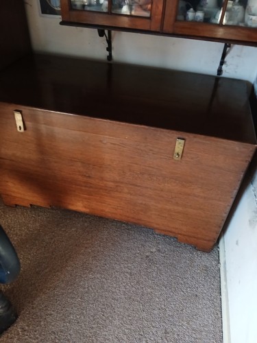 Antique wooden large storage - antique,