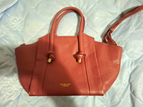 Radley pink pebbled leather - pink,