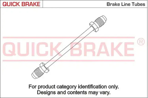 Rigid brake pipe copper nickel - rigid,