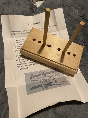 Wooden handmade bow maker - wooden,