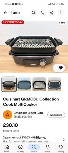 Cuisinart multi cooker - cuisinart, grmc3u