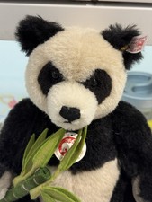 Steiff Ltd Edition Alpaca Panda Bear - 2008 - EAN:036538 - Box + Certificate