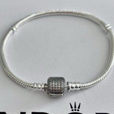 Pandora S925 ALE - Pave Barrel