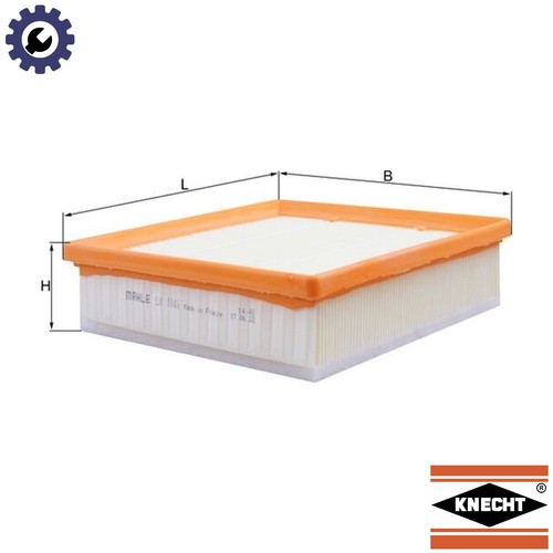 Air filter 1846 - lx, for