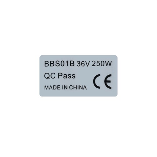 2pcs bafang 36v250w silver - 2pcs,
