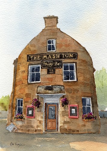 Mash tun whisky - mash,