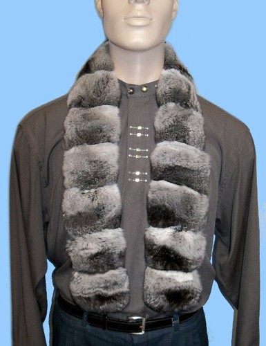 New mens genuine chinchilla - genuine,