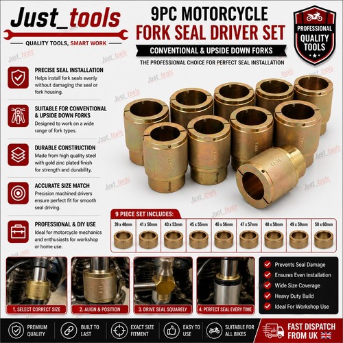 9pc motorcycle fork seal - 9pc,