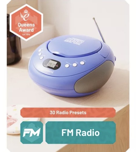 Bnib oakcastle cd250 portable - oakcastle,