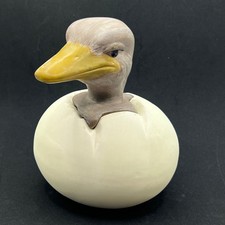 Vintage Ostrich Emu Bird Egg
