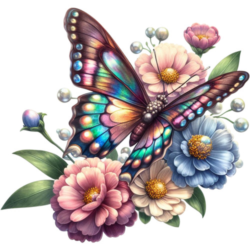 Morpho butterfly vinyl sticker - morpho,