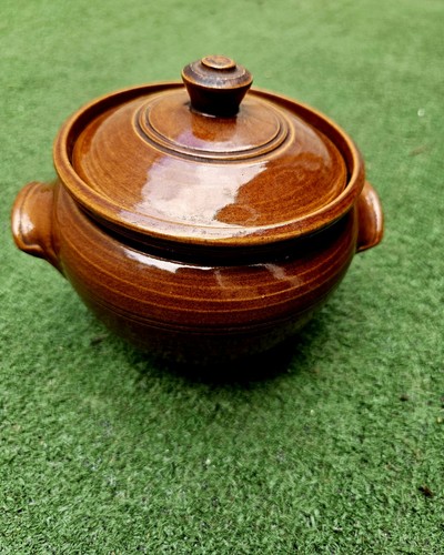 Vintage retro brown glazed - vintage,