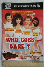 1988 programme Grand Theatre Blackpool, Who Goes Bare?