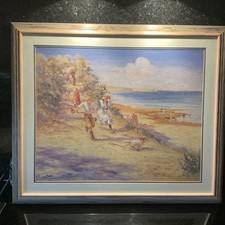 A Beautiful Lithograph Titled Jessicas Escape - Australian Artist, Judy Talacko