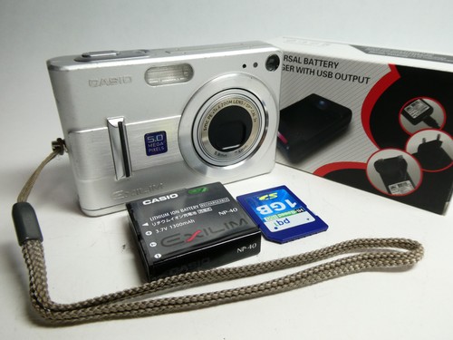 Casio exilim z55 5mp 3x - exilim,