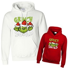 Grinch Squad Christmas Adult