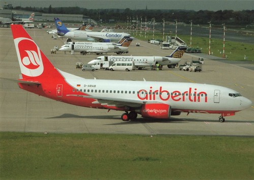 Postcard airline air berlin - airline,