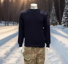 Dutch Army - Dark Navy Security Sweater / Crew Neck Jumper - Grade 1