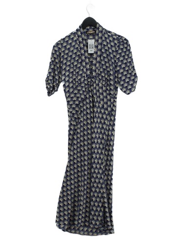 Nancymac wrap midi dress uk4 - nancymac,
