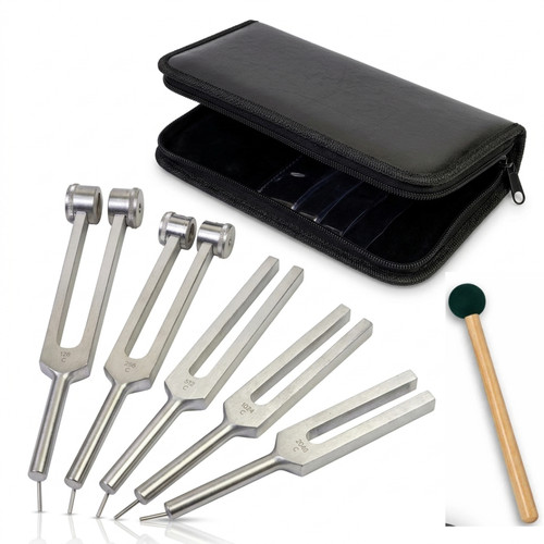 5pc tuning fork - 5pc, set