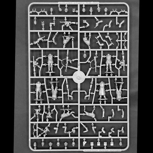28mm german sentries single - german,
