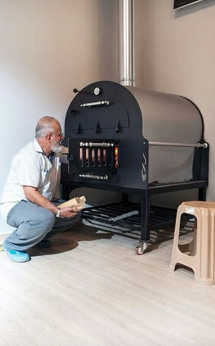 Pizza oven mobile wood burning - mobile,