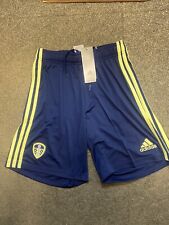 Leeds United Men’s Adidas SHORTS Size Small  ………………… BNWT