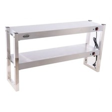 NEW Combisteel 120x30cm Two Tier Heated Tabletop Gantry,13amp, Delivery Included